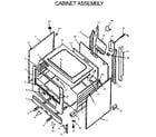 Amana RLS363UW,UL-P1142377NW,L cabinet assembly diagram