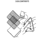 Amana RMS363UW, UL-P1142380NW,L oven components diagram