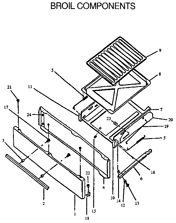 Broil components