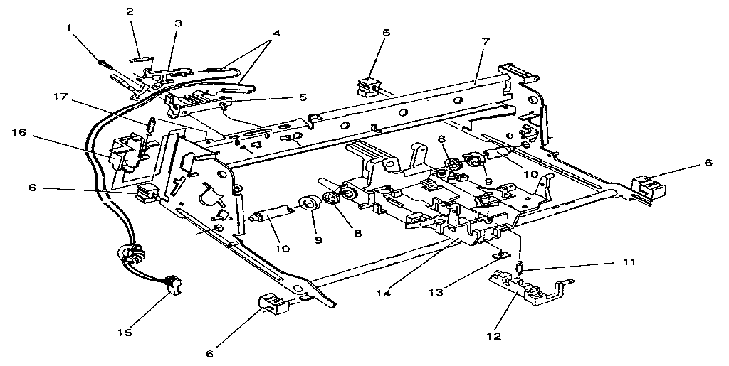 CARRIER MOLDING, RAILS, AND FRAMES
