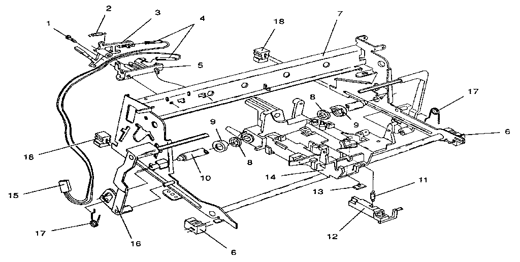 Carrier molding, rails, frames