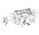 Smith Corona PWP5400 (5HEI) carrier support & side frames diagram