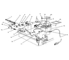 Smith Corona PWP5400 (5HEI) on-off switch & transformer assembly diagram