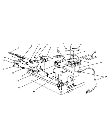 On-off switch & transformer assembly
