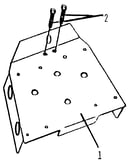A frame brackets