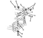 Sears 51272006 adult lawn swing arm assembly diagram