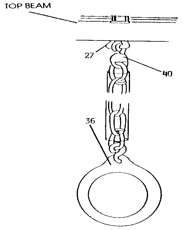 Gym ring assembly