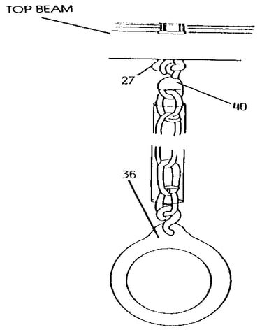 Gym ring assembly
