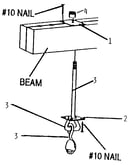 Swing bearing assembly