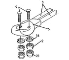 Sears 51270636 glide ride seat assembly diagram