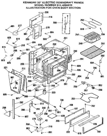 Body section