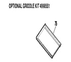 Kenmore 9114698819 optional griddel kit-4998551 diagram