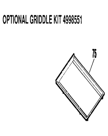 Optional griddel kit-4998551