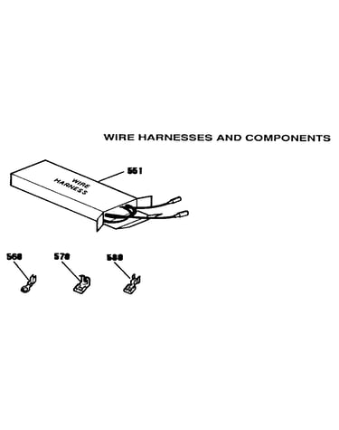 Wire harness and components