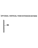 Optional vertical trim
