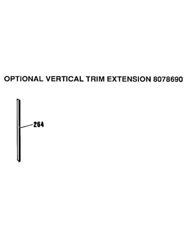 Optional vertical trim