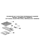 Optional grill module