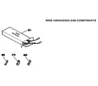 Kenmore 9114012991 wire harness and components diagram