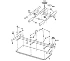 DP 12-0520A folding slant board assembly diagram