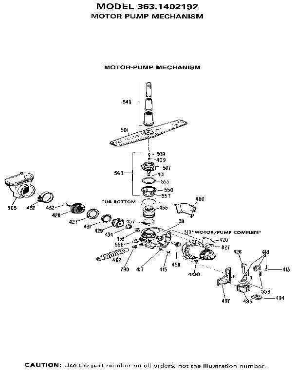 PUMP AND MOTOR