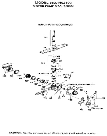 Pump and motor