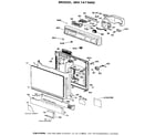 Kenmore 3631411692 escutcheon and door diagram