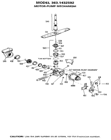 Pump and motor