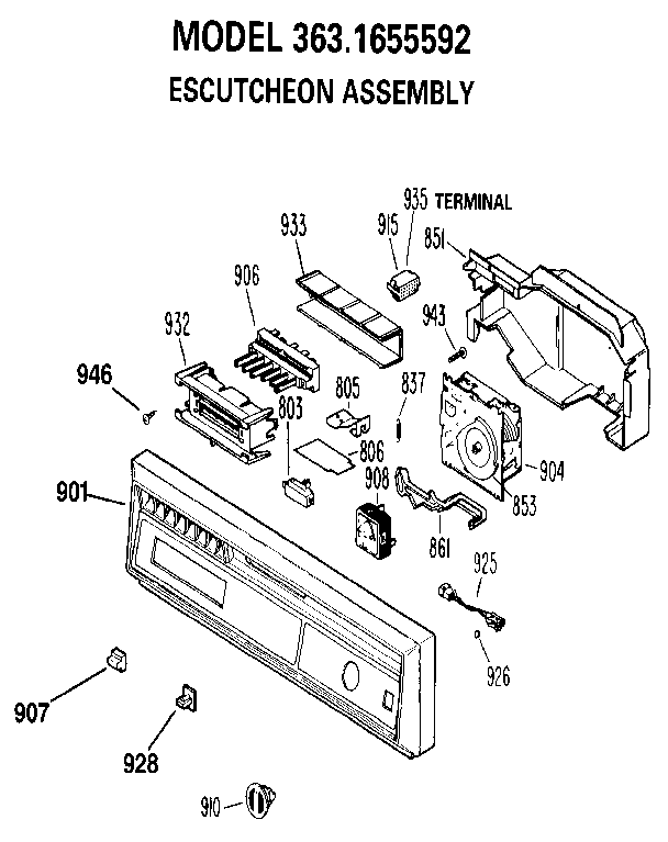 Escutcheon assembly