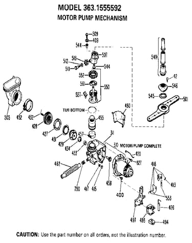 Pump and motor