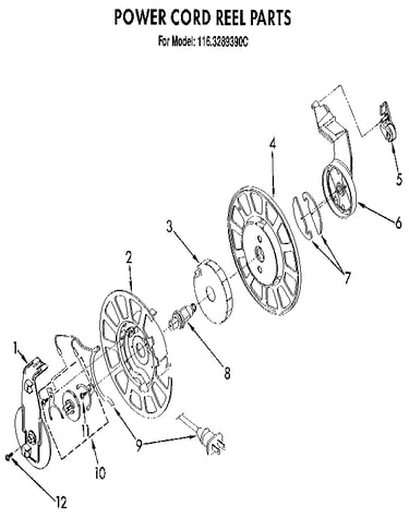 Power cord reel