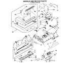 Kenmore 1163371190 nozzle and motor assembly diagram