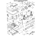 Kenmore 1163351090 nozzle and motor assembly diagram