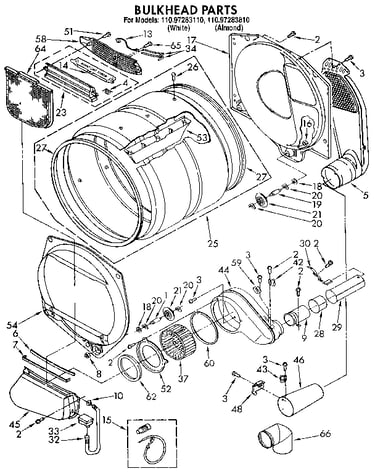 Bulkhead parts