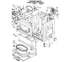 Kenmore 11096283110 cabinet parts diagram