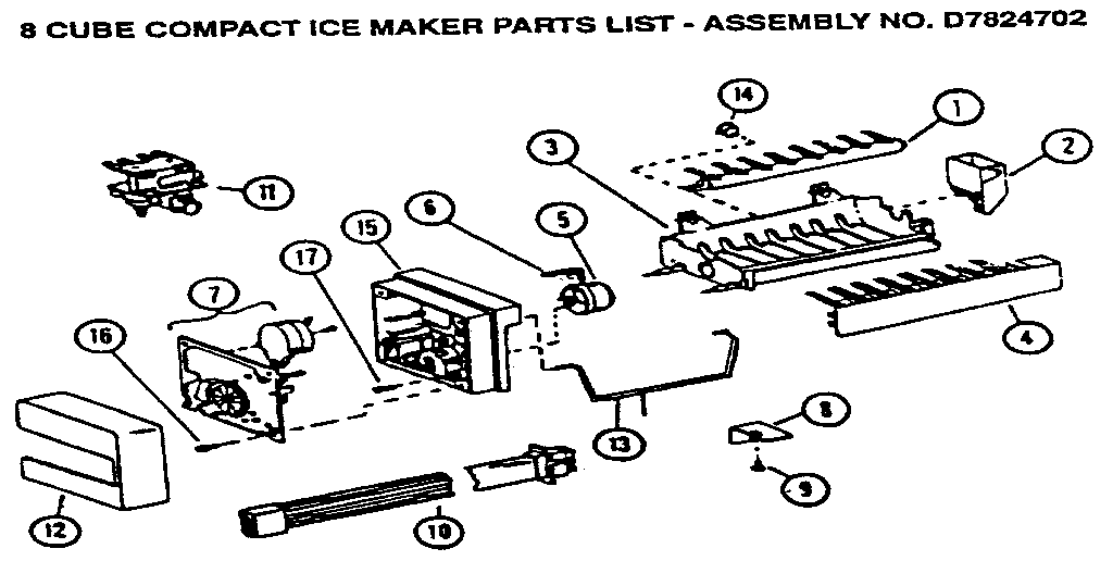 Icemaker compact
