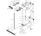 Amana SXDE27N-P1162203W cabinet parts diagram