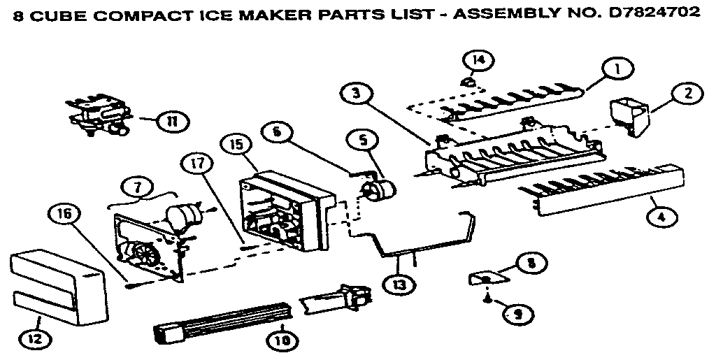 Icemaker compact