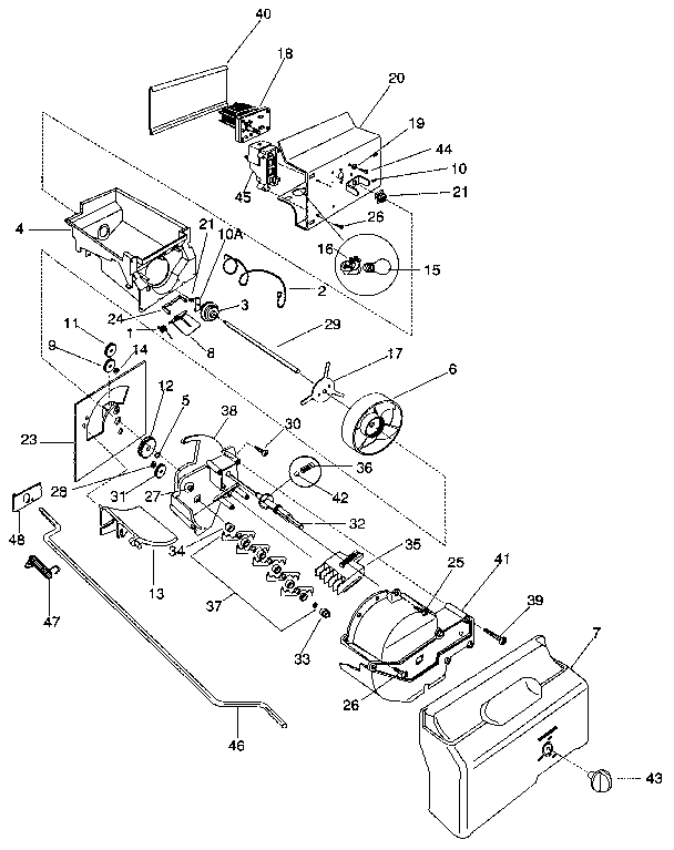 ICE BUCKET/AUGER