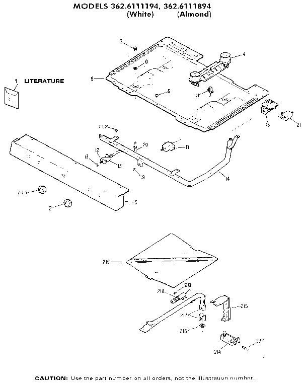 Burner section