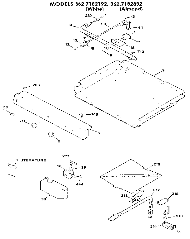 Burner section