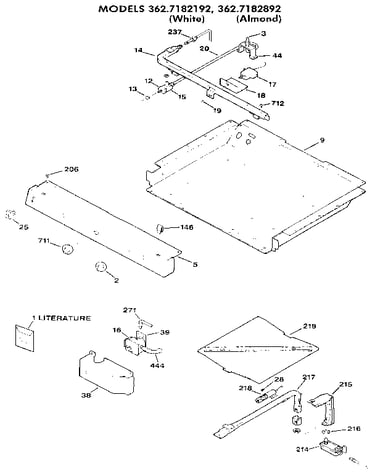 Burner section