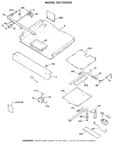 Burner section