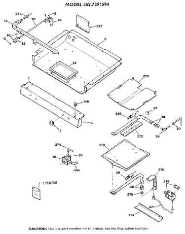 Burner section