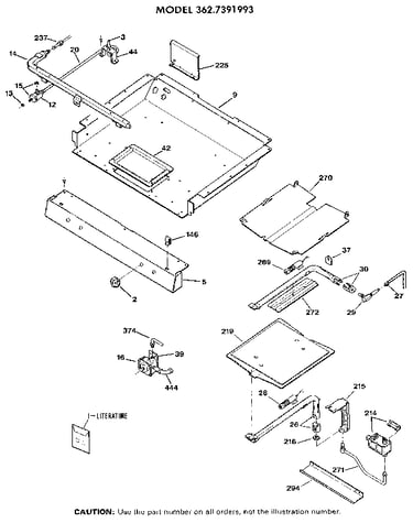 Burner section