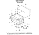 Kenmore 7218952090 microwave parts diagram