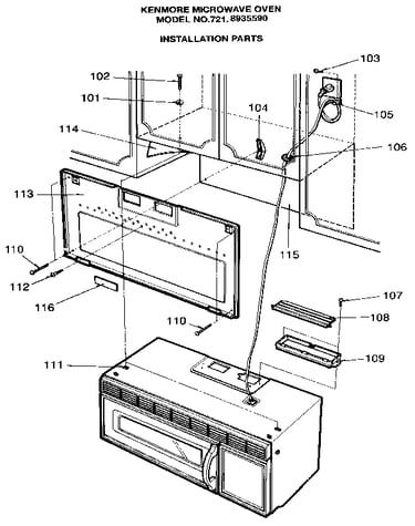 Installation parts