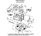 Kenmore 7218935590 ventilation duct parts diagram