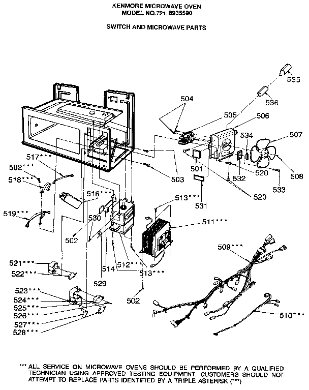 Magnetron and air flow