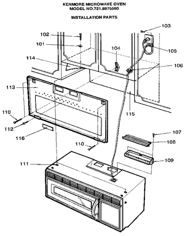 Installation parts