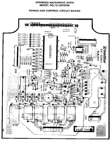 Power and control circuit board
